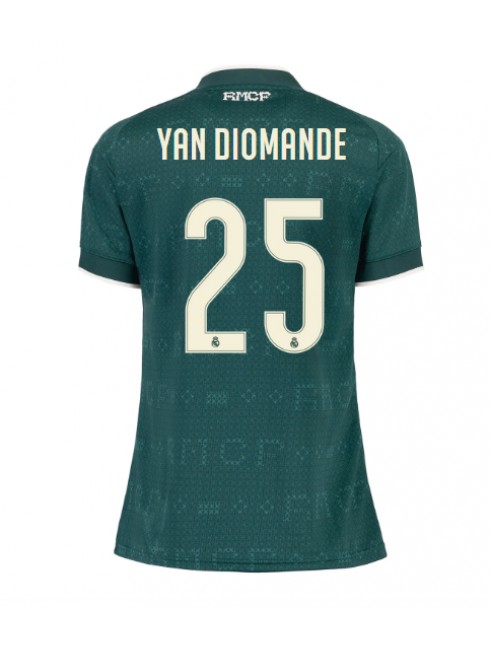 Real Madrid Yan Diomande #25 Auswärtstrikot für Frauen 2026-27 Kurzarm Real Madrid Yan Diomande #25 Auswärtstrikot für Frauen 2026-27 Kurzarm